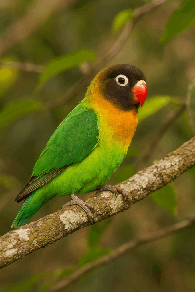 agapornis nigrigenis